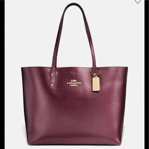 Coach Leather Town Large leather tote Shoulder bag